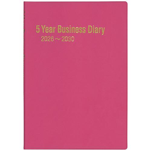 博文館新社 2026年版(1月始まり)手帳 5年連用ビジネスダイアリー A5 1頁2日5年対照 20...