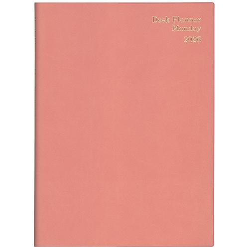 博文館新社 2026年版(1月始まり)手帳 デスクプランナー マンデー B5 見開き1週間 月曜始ま...