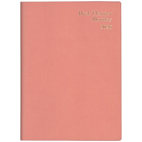 博文館新社 2026年版(1月始まり)手帳 デスクプランナー マンデー A5 見開き1週間 月曜始ま...