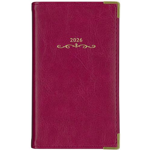 博文館新社 2026年版(1月始まり) カジュアル手帳 ID-7 Index S 見開き1週間 月曜...