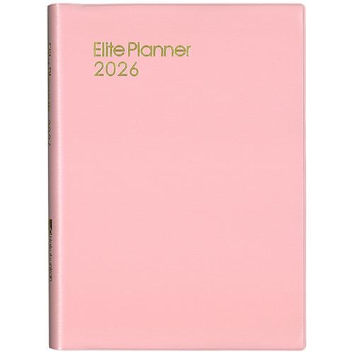 博文館新社 2026年版(1月始まり)手帳 エリートプランナー A5 見開き1週間 ピンク 184