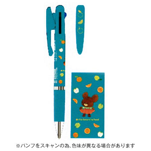 ☆クツワビーエスエス くまのがっこう ジェットストリーム 3色ボールペン Bレトロガーリージャッキー...