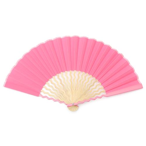西川庄六商店 GIZAGIZA扇子 オリジナル紙箱付 ギザギザ扇子 ピンク 704328