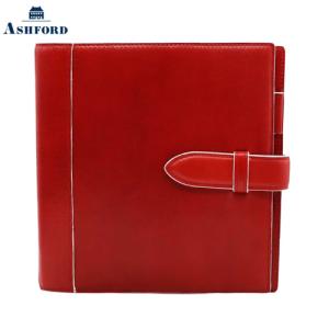 アシュフォード ディープ ダイアリーカバー A5 ブラック 手帳カバー
