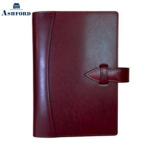 アシュフォード ディープ ダイアリーカバー A5 ネイビー 手帳
