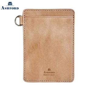 アシュフォード ビタリータ 単パスケース ナチュラル ASHFORD 8303-060