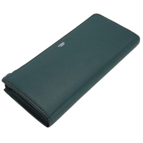 モルフォCYPRISキプリス トゥージュール ハニーセル束入れ 長財布(L字ラウンドファスナー) グ...