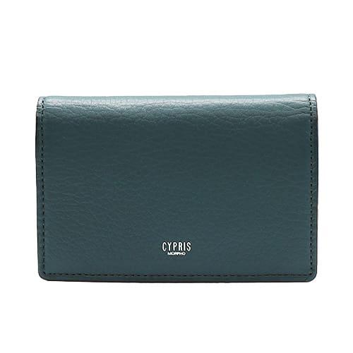 モルフォ キプリス トゥージュール ササマチ名刺入れ グリーン 2464-6