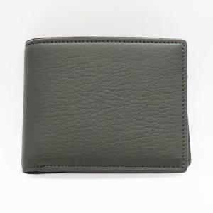 モルフォ キプリス ファインディア 二つ折り財布 (小銭入れ付き札入) グリーン 2802-6の商品画像