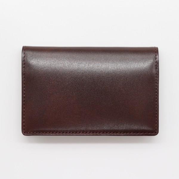 モルフォ キプリス 名刺入れ ササマチ シラサギレザー チョコ 8226-CH