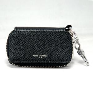 ペッレモルビダ キーケース ブラック 鍵入れ 革小物 Barca(バルカ) 黒[PELLE MORB...