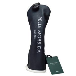 ペッレモルビダ GOLF フェアウェイウッドヘッドカバー ネイビー(FW用) ゴルフ[PELLE M...