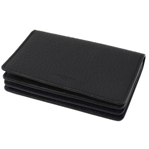 ペッレモルビダ Barca バルカ カードケース 名刺入れ ブラック PELLE MORBIDA P...