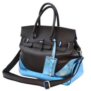 ペッレモルビダディープオーシャンフラップボストンバッグMブラックPELLEMORBIDAPMO-DEEPOCEAN-BLK