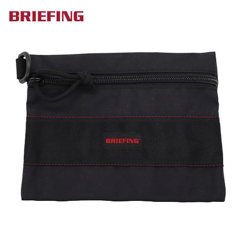 ブリーフィング モジュールウエア フラットポーチ ブラック FLAT POUCH M MW 黒 小物...