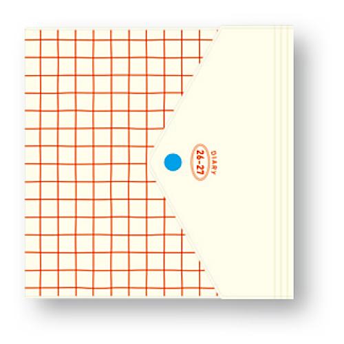 マークス 2026年3月始まり手帳 スクエア 148 週間ウィークリーブロック POPエンベロップ ...