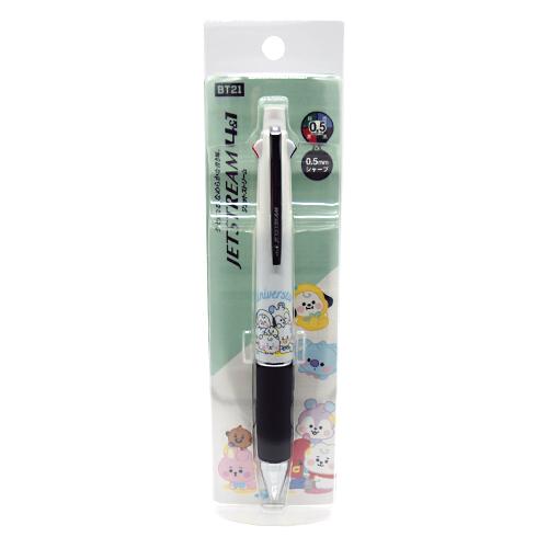☆三菱鉛筆&amp;カミオジャパンコラボ ジェットストリーム4&amp;1 (4色ボール＋シャープ) BT21 ペイ...