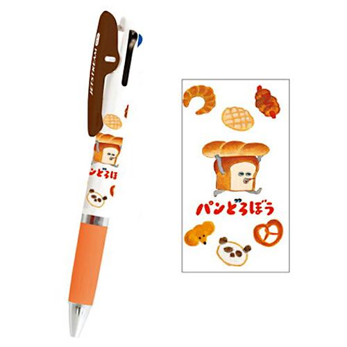 三菱鉛筆&amp;カミオジャパンコラボ ジェットストリーム3色ボールペン パンどろぼう1 JETSTREAM...