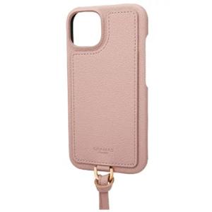 坂本ラヂヲGRAMASCOLORS iPhone14用ケースPUレザー ショルダーストラップ アンティークローズ シュリンクCSSSH-IP19PNKの商品画像