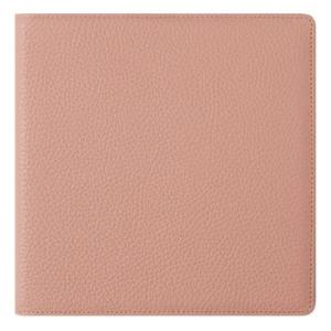 クオバディス ダイアリーカバー 16×16cm ダスティパステル パウダーピンク 本革手帳カバー q...