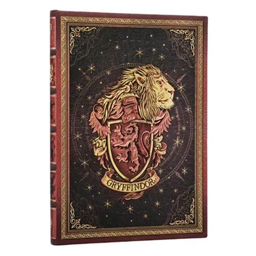 ペーパーブランクス ハリーポッターコレクション グリフィンドール ノート ミディ オリジナル無地 P...