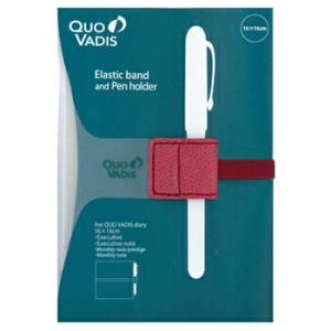 ☆クオバディス ダイアリーバンド&amp;ペンホルダー 16x16cm用 フランボワーズ qvband161...