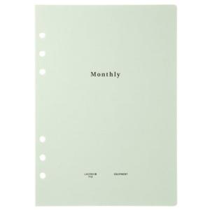 ラコニック スタイルノートリフィル マンスリー A5 STYLE NOTEBOOK REFILL M...