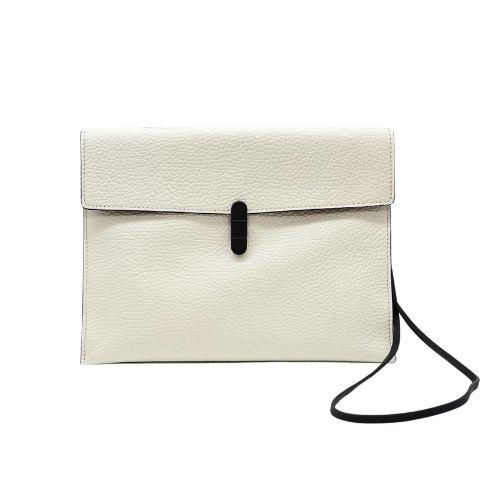 トモエ 2WAYサコッシュM ショルダーバッグ クラッチバッグ 本革 ホワイト TOMOE UTIL...