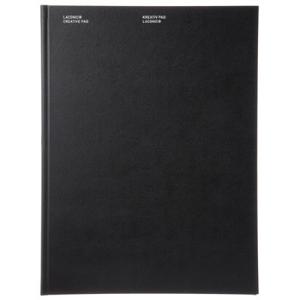 ラコニック A4クリエイティブパッド ブラック CREATIVE PAD 黒色[LACONIC] L...