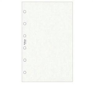 ☆日本能率協会 バインデックス システム手帳リフィルミニ6サイズ無地(ホワイト) G438