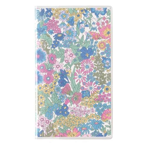 日本能率協会2026年1月始手帳PAGAMペイジェム リバティプリント スリム 日曜 月間カレンダー...