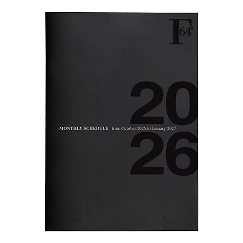 ☆日本ノート 2026年版 手帳 F.O.B COOP B6ダイアリーノート マンスリー  ブラック...