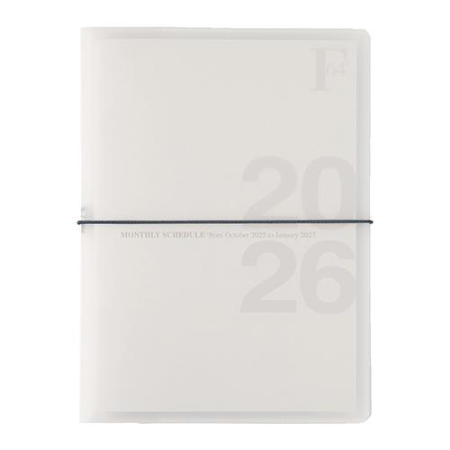 ☆日本ノート 2026年版 手帳 F.O.B COOP A5ホルダータイプ ダイアリー マンスリー+...