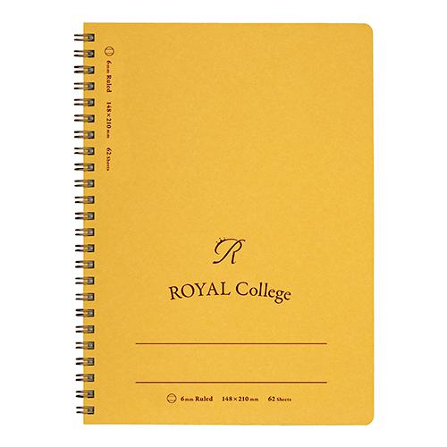 日本ノート ROYAL College ロイヤルカレッジノート A5 横罫  PT103