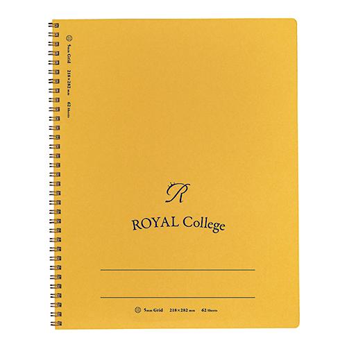 日本ノート ROYAL College ロイヤルカレッジノート A4 方眼罫  PT201
