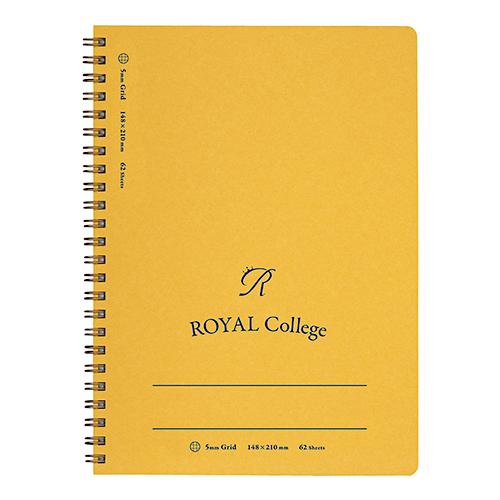 日本ノート ROYAL College ロイヤルカレッジノート A5 方眼罫  PT203