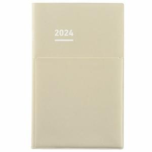 コクヨ 2024年版 ジブン手帳Biz mini マットカバータイプ ライトベージュ B6スリム K...