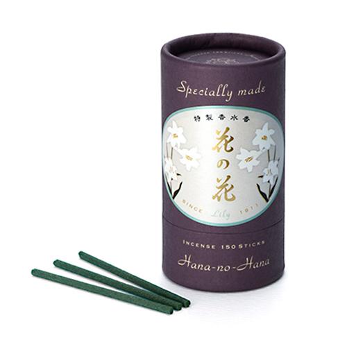 日本香堂 特製 花の花 ゆり スティック150本入 お香 30009
