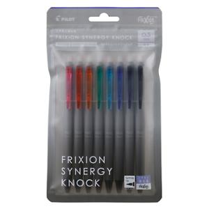 ☆パイロット フリクションシナジーノック 8色セット 0.3mm 消せるボールペン  PILOT L...
