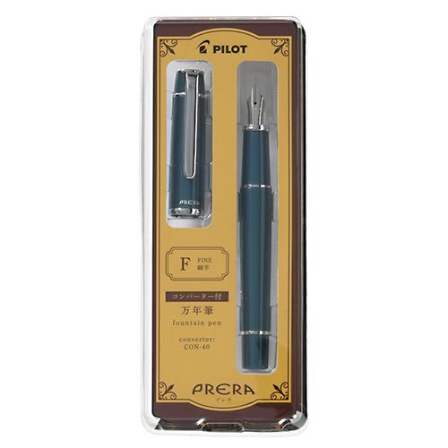 パイロット 万年筆 PRERA プレラ 細字 ダークターコイズ PILOT P-FPR-1-DTQ-...