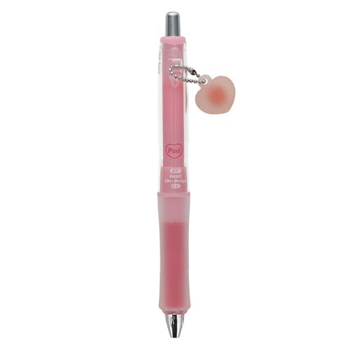 パイロット 油性ボールペン ドクターグリップ CL ピュレグミコラボ 0.5mm プレミアム白桃 B...