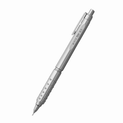 ぺんてるシャープペンシル オレンズATデュアルグリップタイプ シルバー0.5mm orenz シャー...