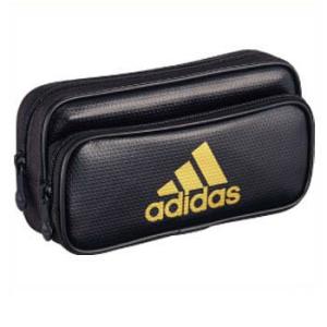 三菱鉛筆 adidas アディダス 筆入れ 筆箱 ペンケース 黒金 PT1500AI04B25