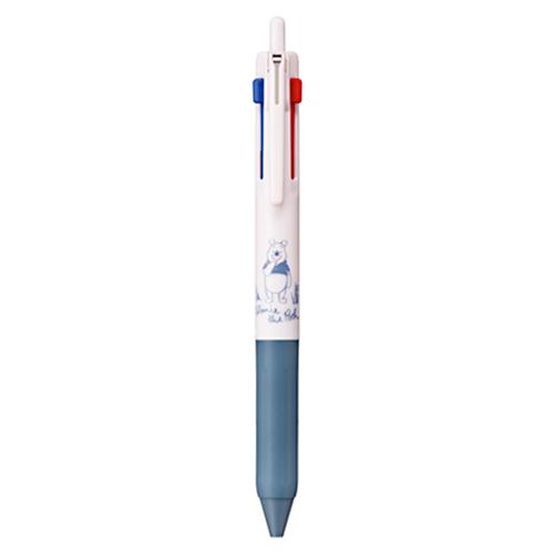 三菱鉛筆 ジェットストリーム3色ボールペン 限定 くまのプーさん ホワイトライトピンク SXE380...