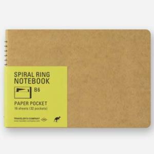デザインフィル TRC SPIRAL RING NOTEBOOK スパイラルリングノート B6 ペー...