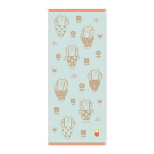 マインドウェイブ ごろごろにゃんすけ フェイスタオル サスペンダーくんとお花 MIND WAVE 9...