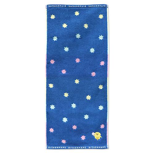 マインドウェイブ ぴよこ豆 フェイスタオル よふかし  MIND WAVE 95616