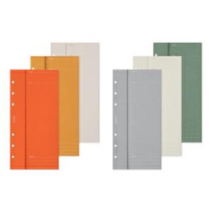 PLOTTER プロッター プロジェクトマネージャー 6色アソート ナローサイズ システム手帳リフィ...