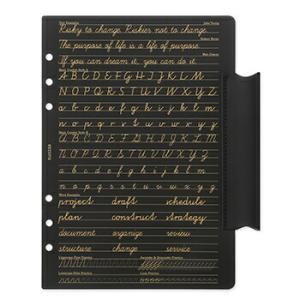 PLOTTER プロッター 本革ペンホルダーリフター A5サイズ システム手帳リフィル 777-16...