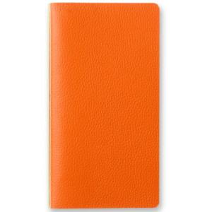 PLOTTER プロッター 6穴リングレザーバインダー ナローサイズ Shrink シュリンク オレ...